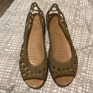 🔴SOLD🔴Crocs Adrina flats
